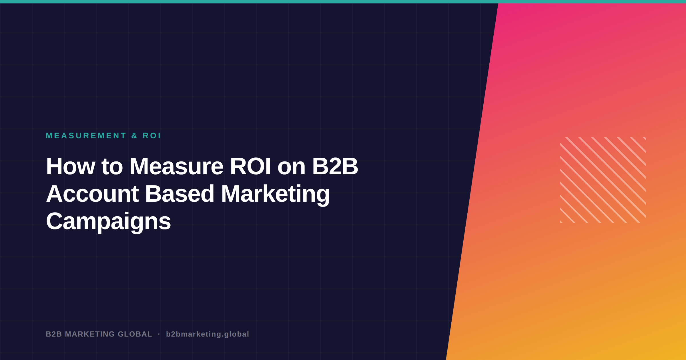 How to Measure ROI on B2B Account Based Marketing Campaigns